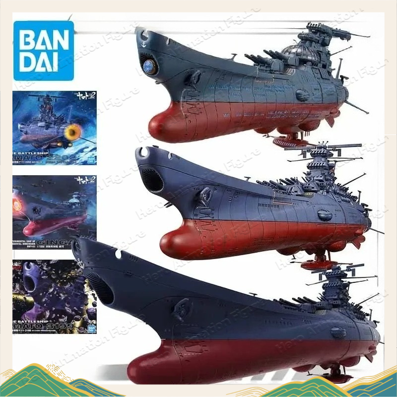 Model Kit Yamato Space - Oryginalny model do składania Bandai, kosmiczna