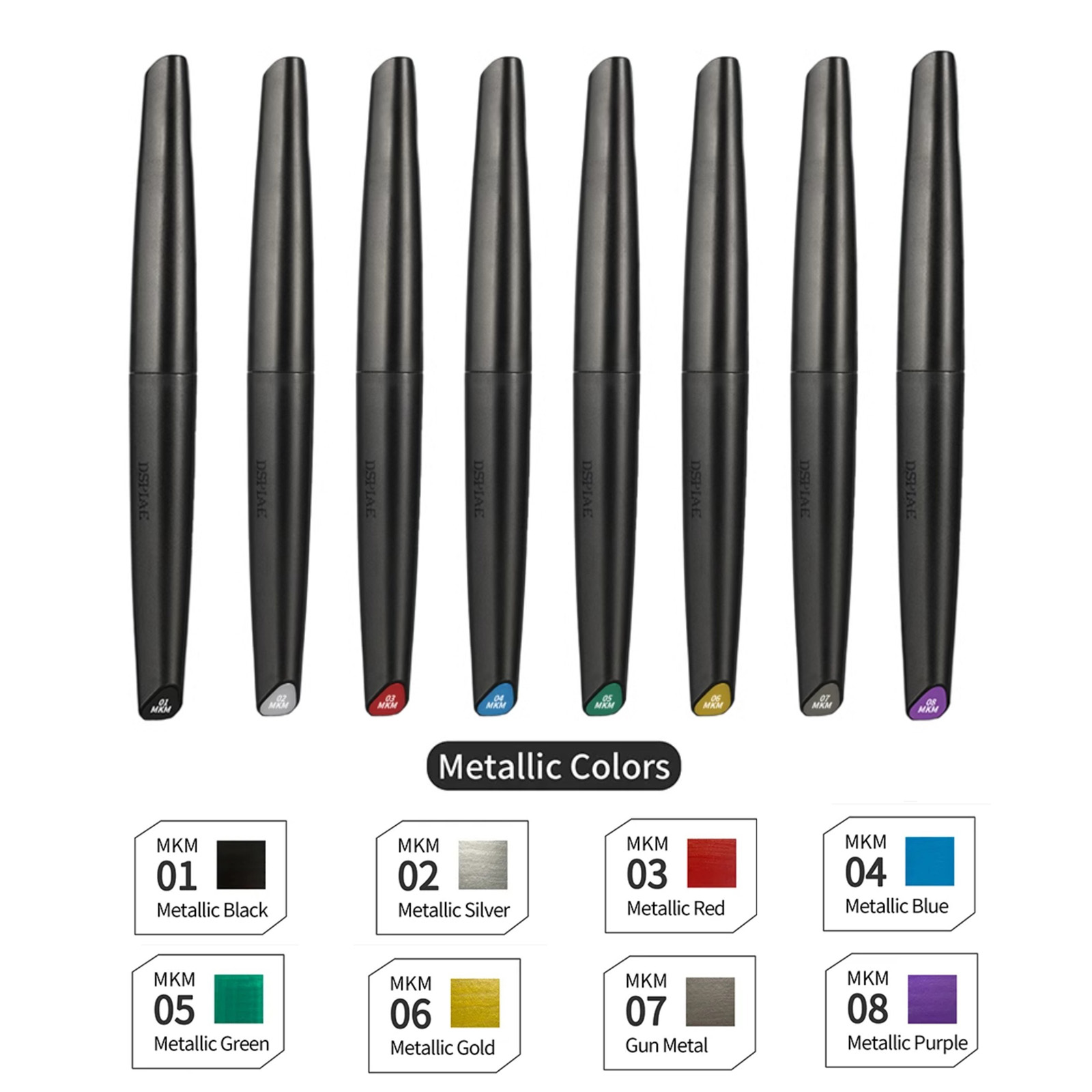 Model Kit Paint Set - DSPIAE Zestaw markerów na bazie wody