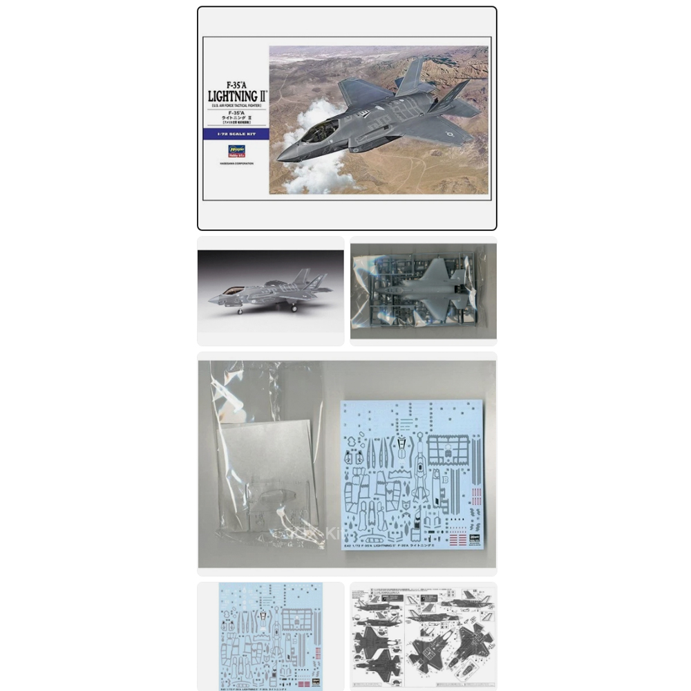 Model Kit Hasegawa - Hasegawa 01572 1:72 Skala US F35