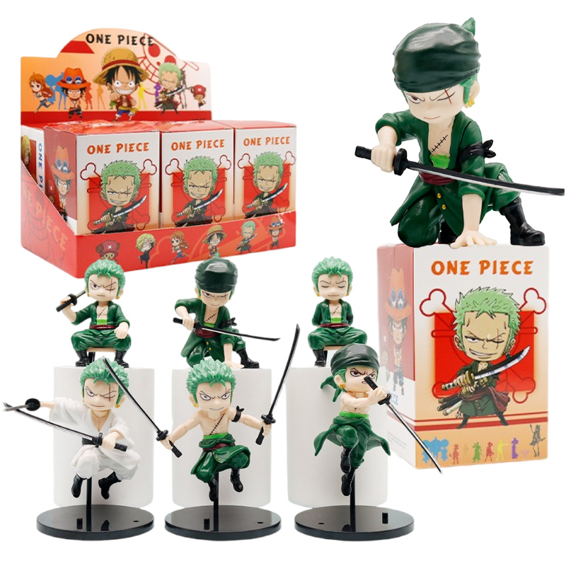 Model Kit One Piece Bandai - Anime One Piece 6 szt./zestaw Figurka