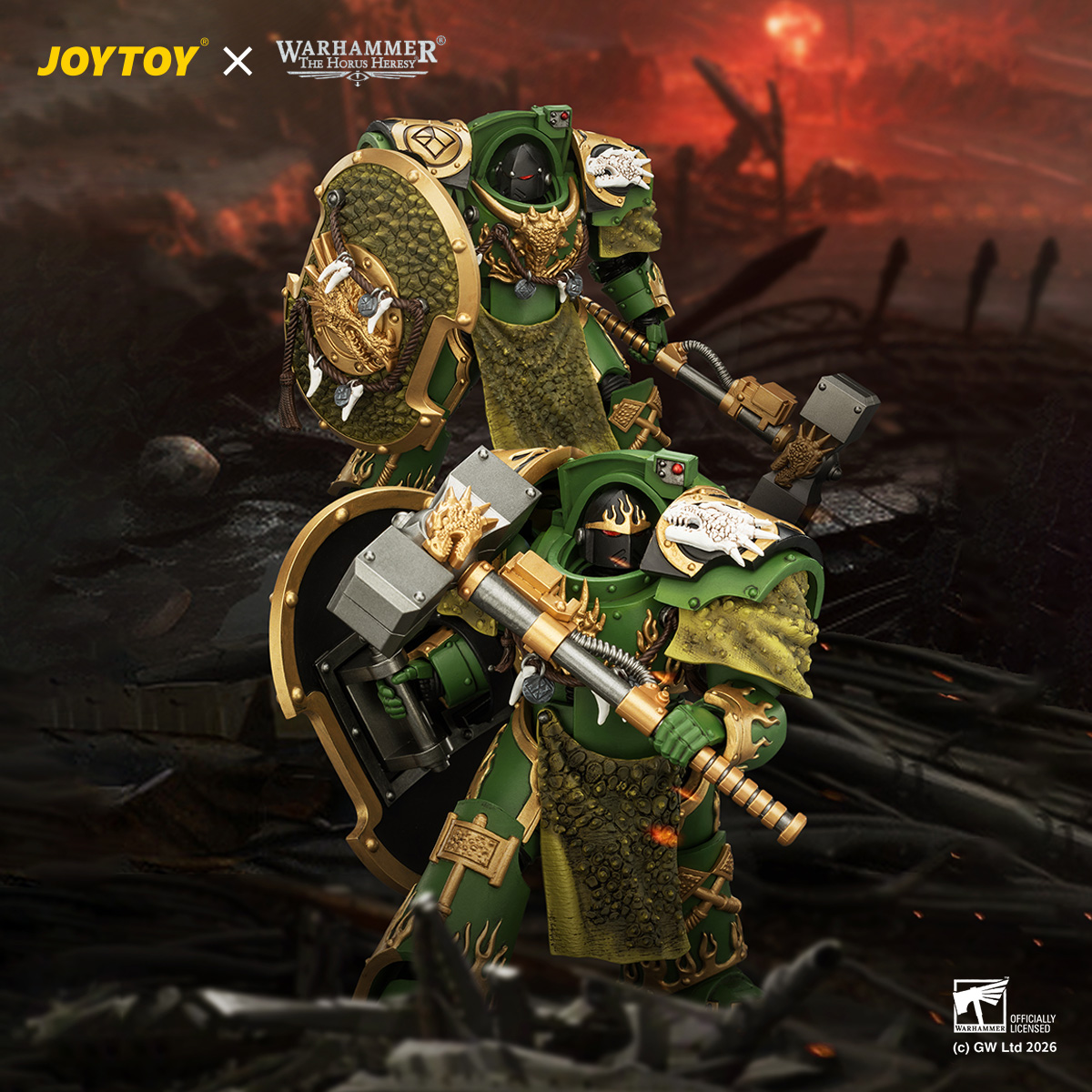 Model Kit Eighty Six - Figurki akcji JOYTOY Warhammer The Horus