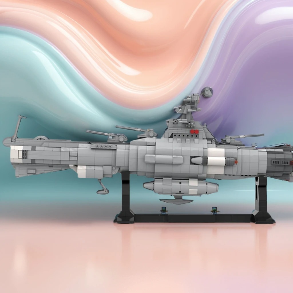 Model Kit Yamato Space - 1347 elementów MOC Kosmiczna Latawiec Wojenna
