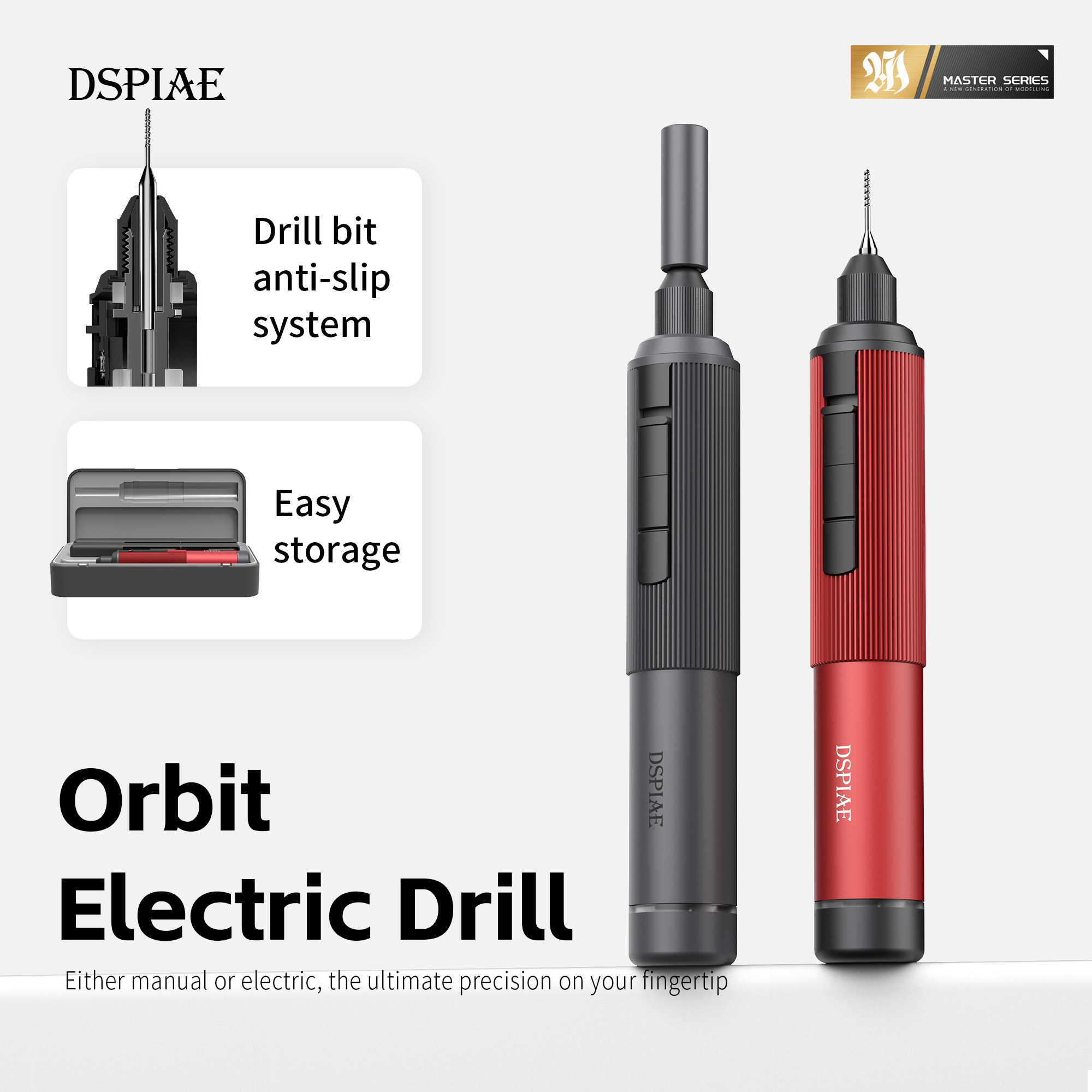 Model Kit Paint Set - Nowa wiertarko-wkrętarka elektryczna DSPIAE AT-ED01 Orbit