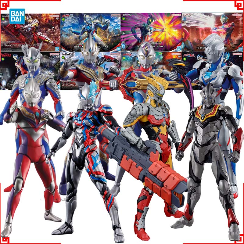 Model Kit Ultraman Tiga - Zestaw modelarski Bandai Ultraman FRS Tiga