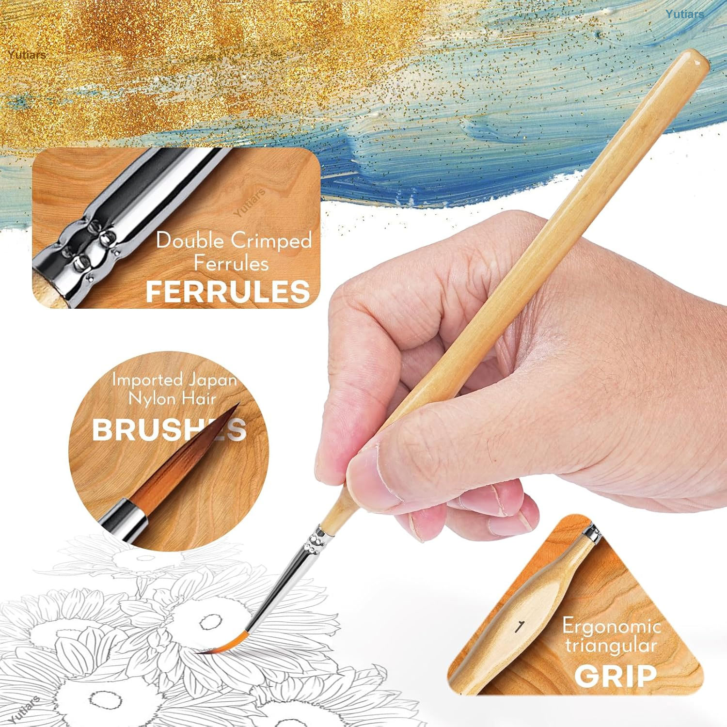 10-częściowy zestaw precyzyjny – Model Kit Paint Set recenzja i cena