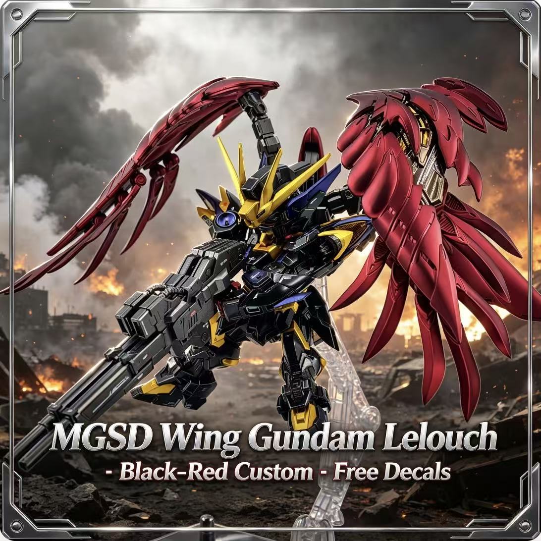MGSD Wing Lelouch Kolorystyka  – Model Kit Eighty Six recenzja i cena
