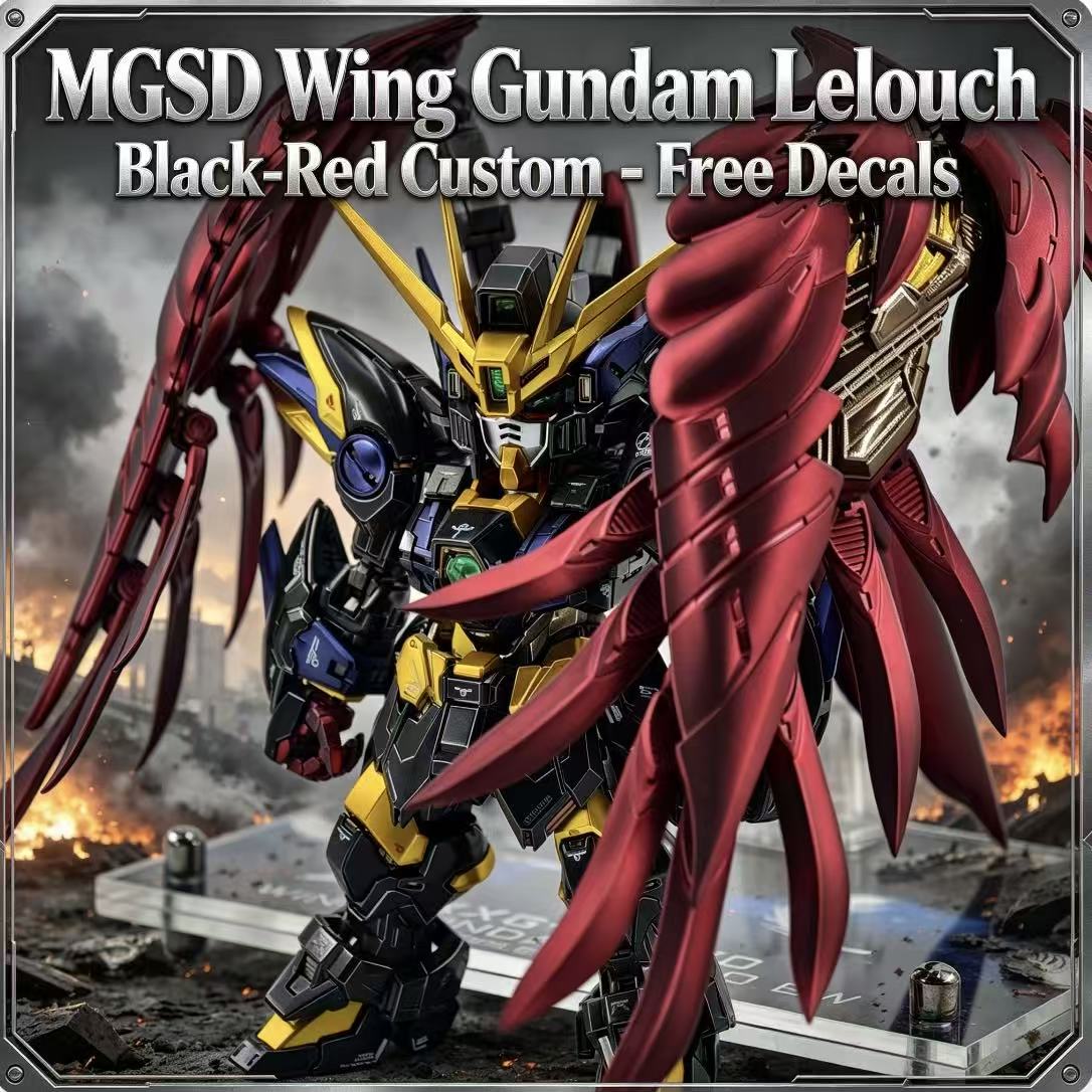 MGSD Wing Lelouch Kolorystyka  – Model Kit Eighty Six recenzja i cena