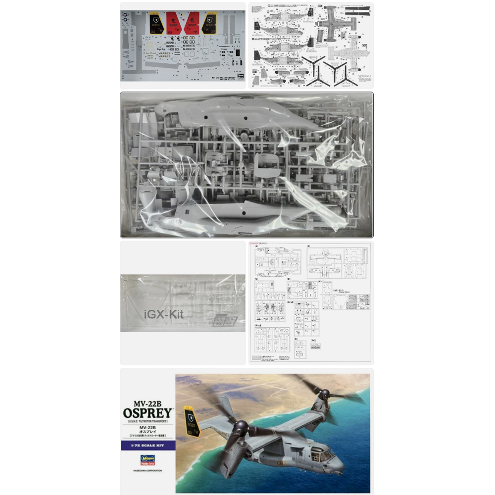 Hasegawa 01571 1:72 Skala US M – Model Kit Hasegawa recenzja i cena