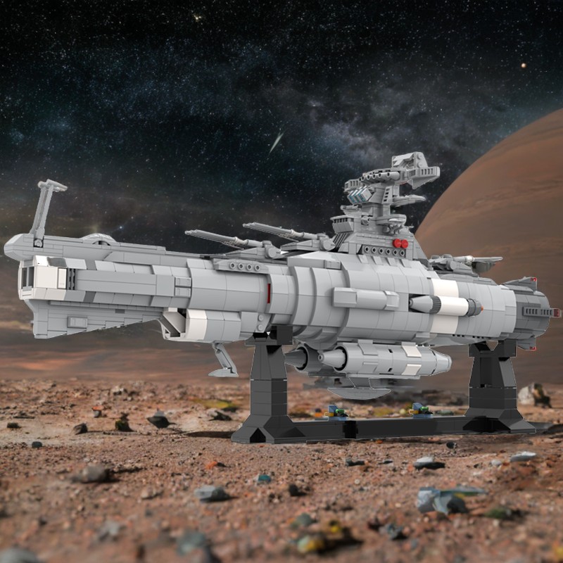1347 elementów MOC Kosmiczna L – Model Kit Yamato Space recenzja i cena