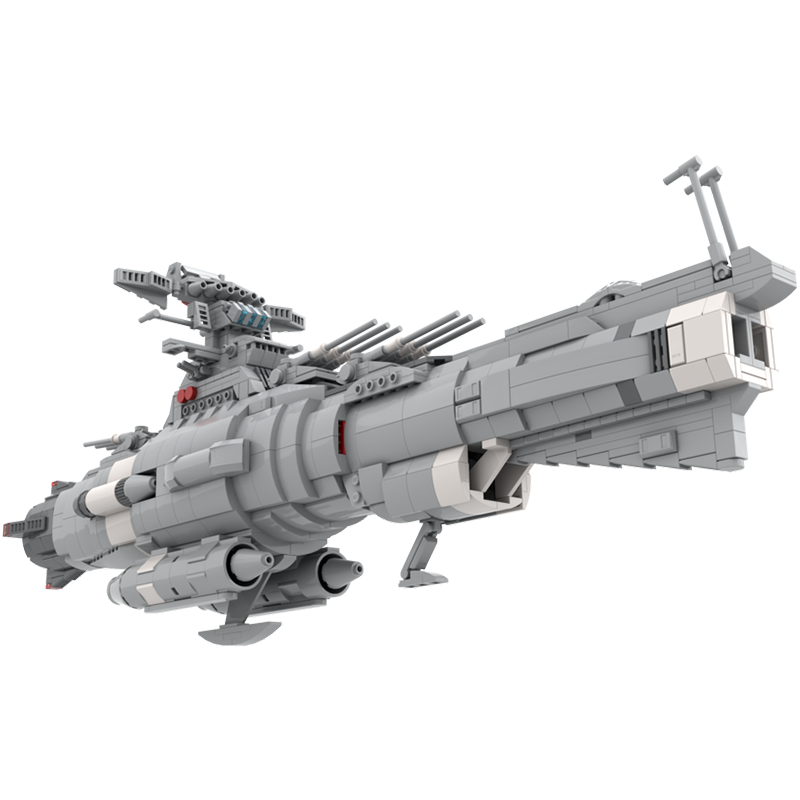 1347 elementów MOC Kosmiczna L – Model Kit Yamato Space recenzja i cena