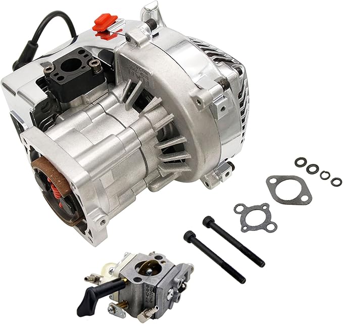 Chromowany wentylator silnika  – Model Kit Engine recenzja i cena