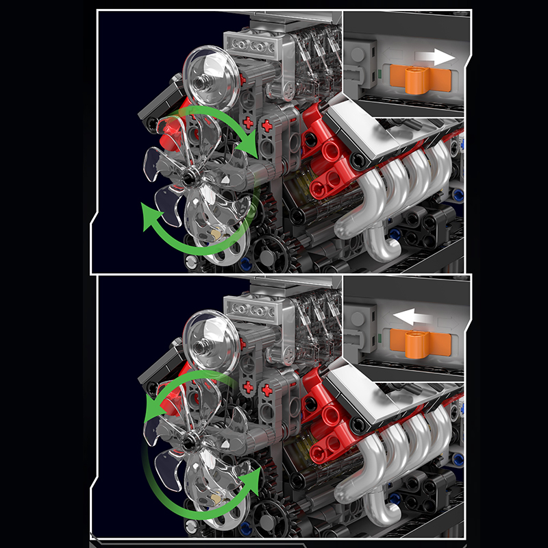 Mould King 10225 Techniczny Si – Model Kit Engine recenzja i cena