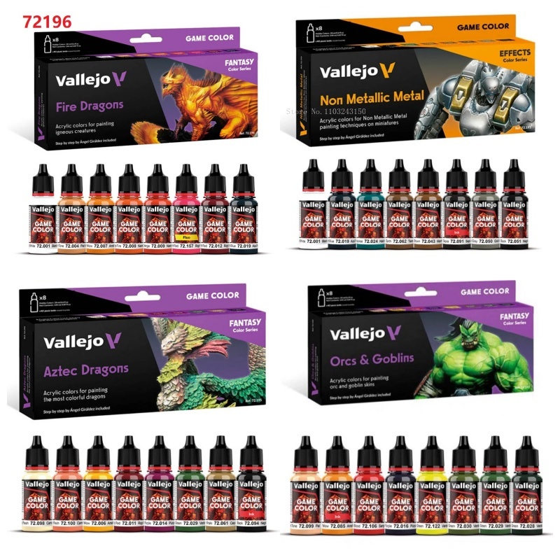 Spani AV Vallejo Model Ekologi – Model Kit Paint Set recenzja i cena