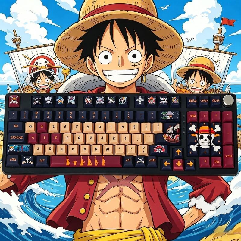 Zestaw nakładek na klawisze BA – Model Kit One Piece Bandai recenzja i cena